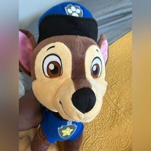 Paw Patrol Chase Plush - Brown, Blue & Black